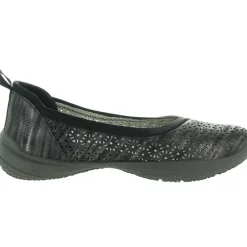 Memory Foam Faux Leather Flat Shoes