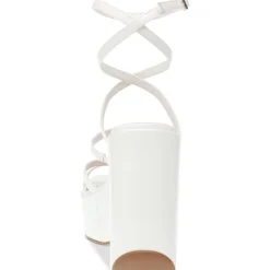 Merina Slip On Heeled Wedge Sandals
