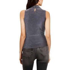 Metallic Nylon Blouse