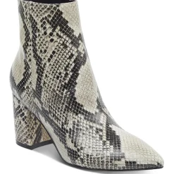 MF Retire 2 Leather Snake Print Ankle Boots