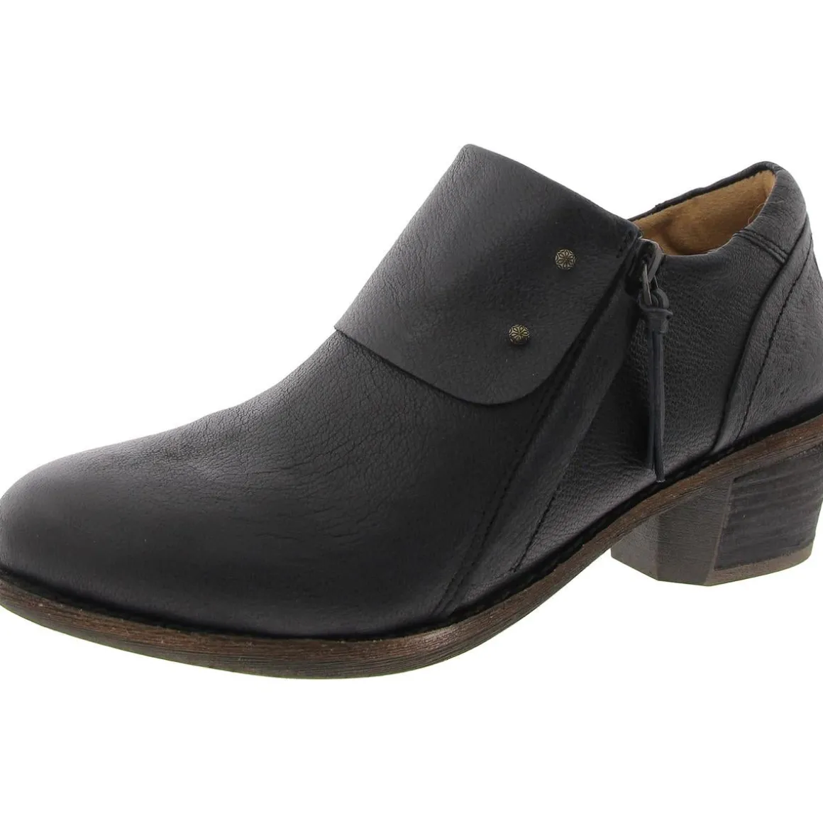 Michelle Comfort Insole Leather Ankle Boots