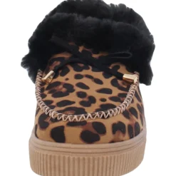 Midnight Faux Suede Moccasins