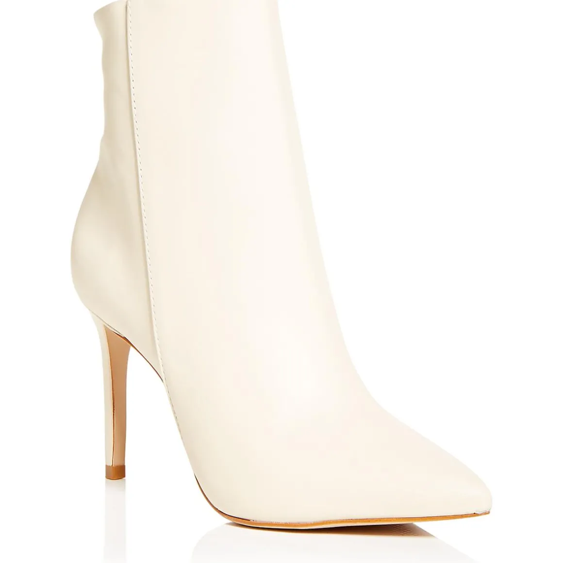 Mikki Leather Stiletto Ankle Boots