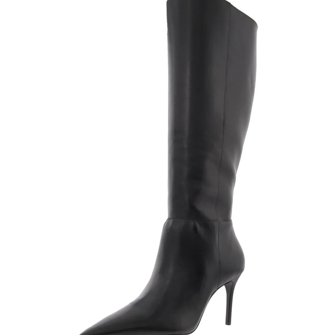 Mikki Leather Stiletto Ankle Boots
