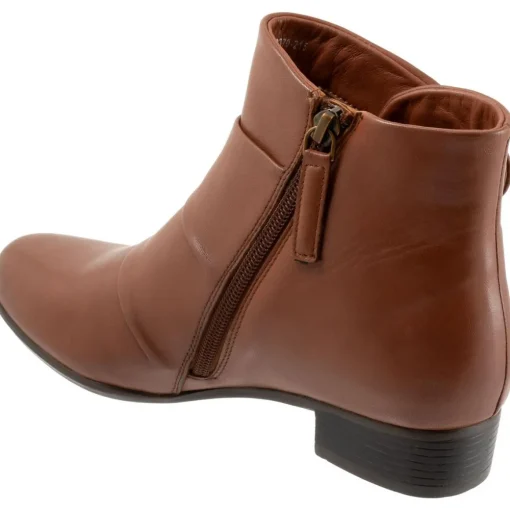 Mila Zipper Ankle Boots