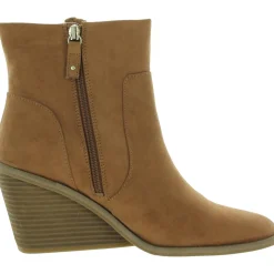 Mirage Faux Suede Booties Ankle Boots