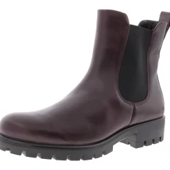 Modtray Leather Lugged Sole Chelsea Boots