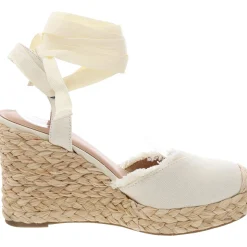 Moniquee Wedges Closed Toe Ankle Strap