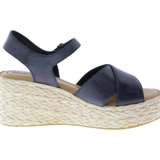 Moriah Leather Buckle Espadrille Heels