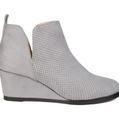 Mylee Faux Suede Ankle Booties