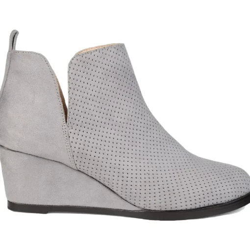 Mylee Faux Suede Ankle Booties