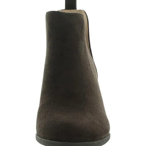 Mylee Faux Suede Ankle Booties