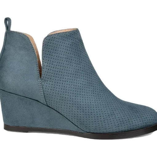 Mylee Faux Suede Ankle Booties