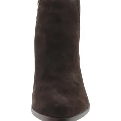Nanite Zip Up Pointed Toe Ankle Boots