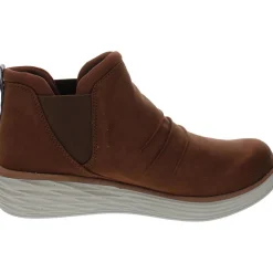 Niah Water Repellent Faux Suede Ankle Boots