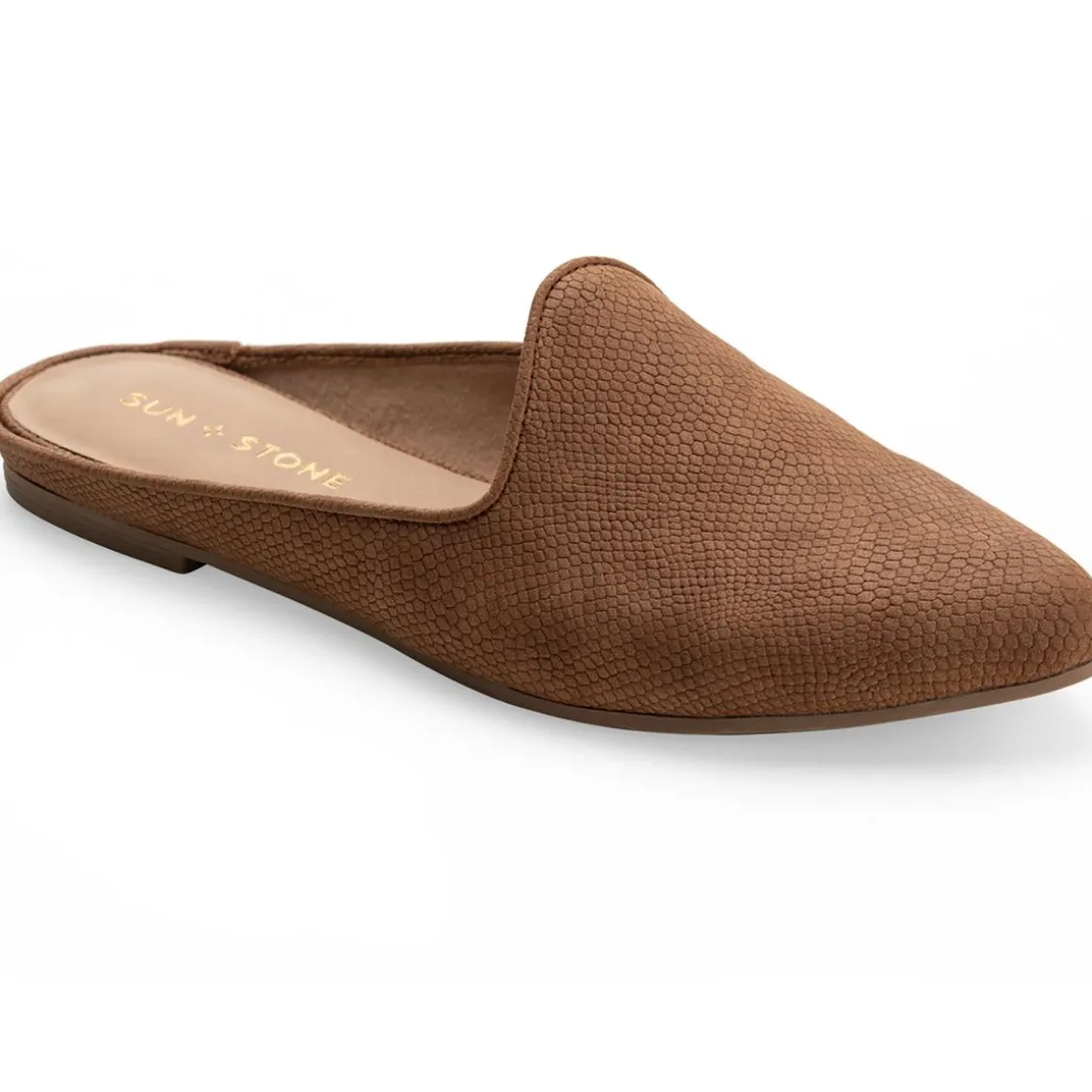 Ninna Faux Leather Padded Insole Mules