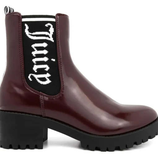 One Up Block Heel Lug Sole Mid-Calf Boots