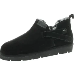 Ongi Suede Faux Fur Booties