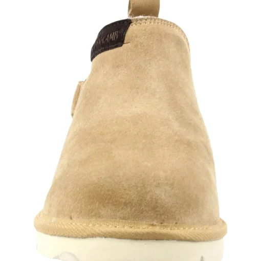 Ongi Suede Faux Fur Booties