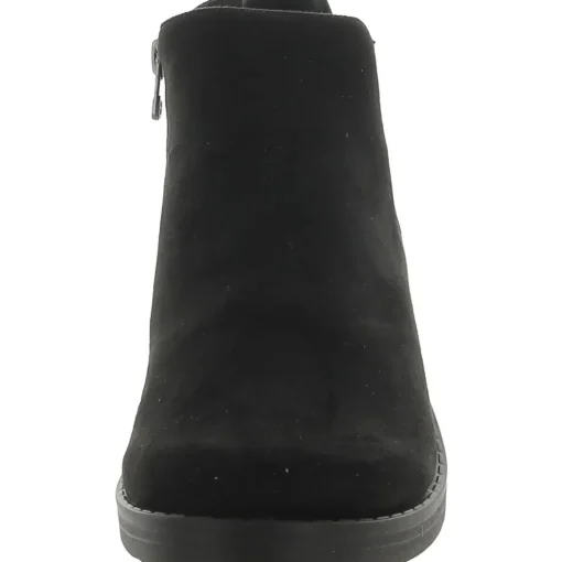 Ontario Faux Suede Chelsea Booties