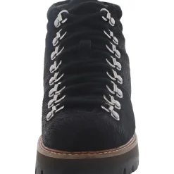 Orianna Alpine Leather Faux Fur Hiking Boots