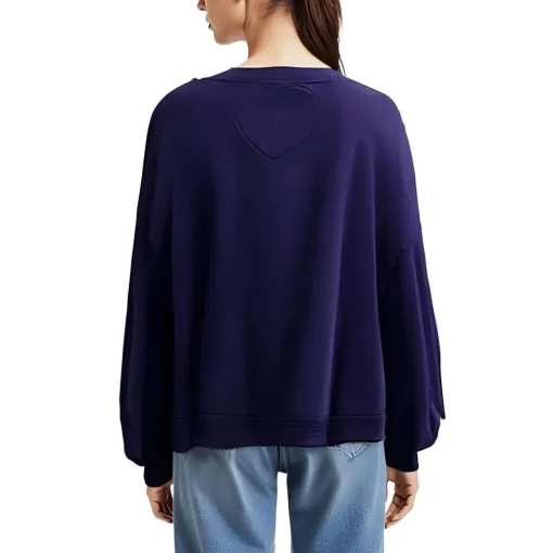 Oversized Cotton Pullover Sweater