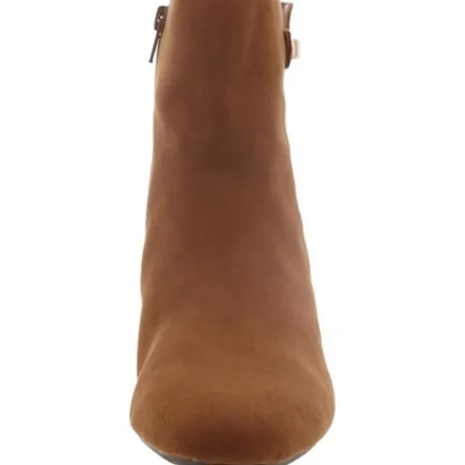 PAAM Zipper Round Toe Booties