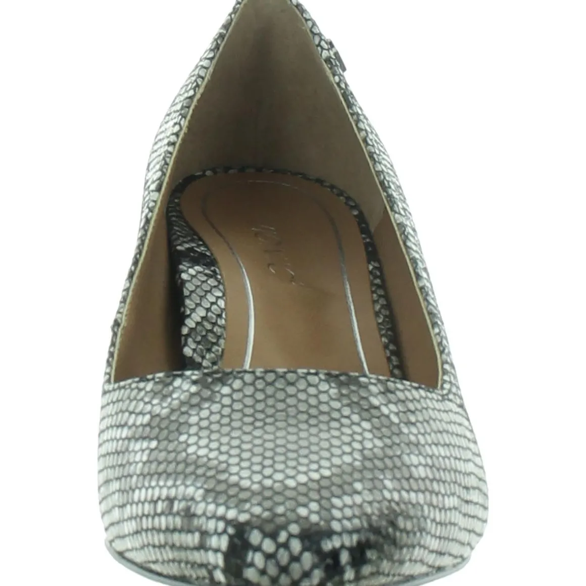 Padded Insole Leather Pumps