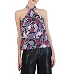 Paisley Halter Top