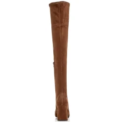 Parisah 2 Faux Suede Pointed Toe Over-The-Knee Boots