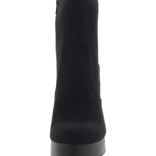 Patricee Cushioned Footbed Faux Suede Mid-Calf Boots