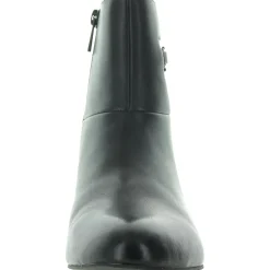 Patton Zipper Leather Mid-Calf Boots