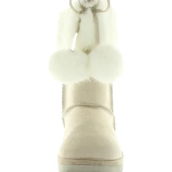 Peak Faux Suede Cold Weather Shearling Boots