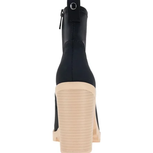Pella Round Toe Zipper Ankle Boots