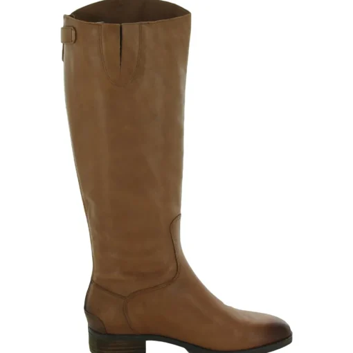 Penny Leather Knee-High Riding Boots