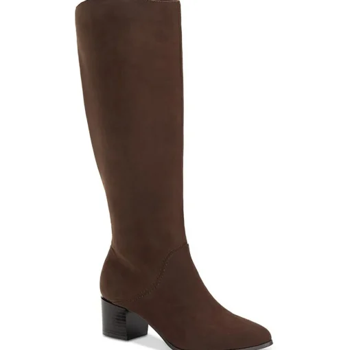 Percyy Block Heel Dressy Mid-Calf Boots