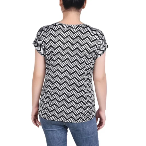 Petites Grommet Blouse