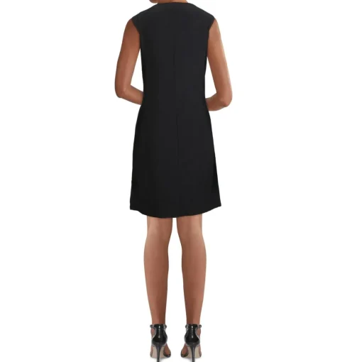 Petites Knit Sleeveless Sheath Dress