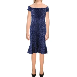 Petites Sequined Cocktail And Party Dress