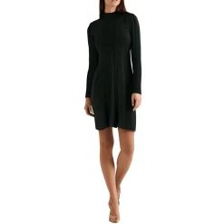 Petites Textured Sweaterdress