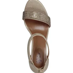 Phillys Padded Insole Embellished Evening Heels