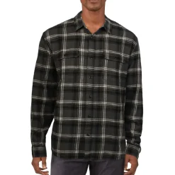 Plaid Cotton Button-Down Shirt