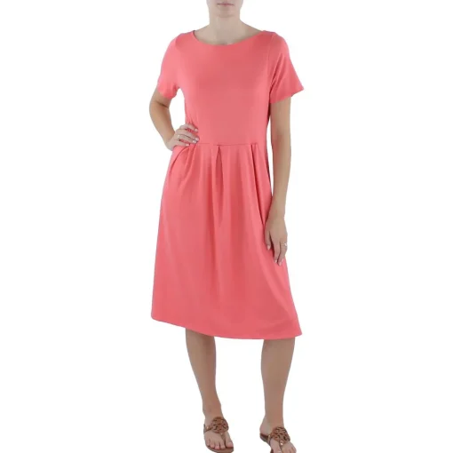 Pleated Shirtdress