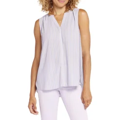 Pleated Button Down Blouse