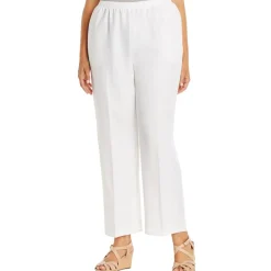 Plus High Rise Office Straight Leg Pants