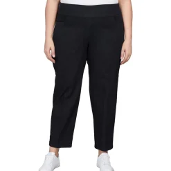 Plus High Rise Stretch Straight Leg Jeans