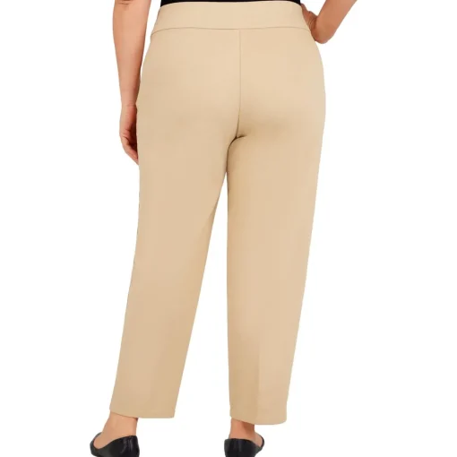 Plus High Rise Stretch Straight Leg Jeans