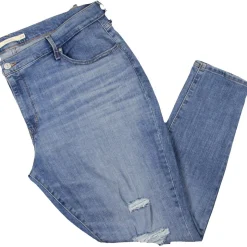 Plus Hypersoft Mid-Rise Stretch Skinny Jeans
