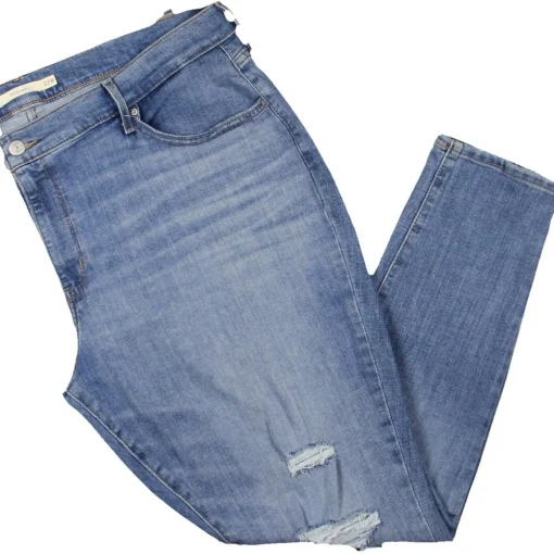 Plus Hypersoft Mid-Rise Stretch Skinny Jeans