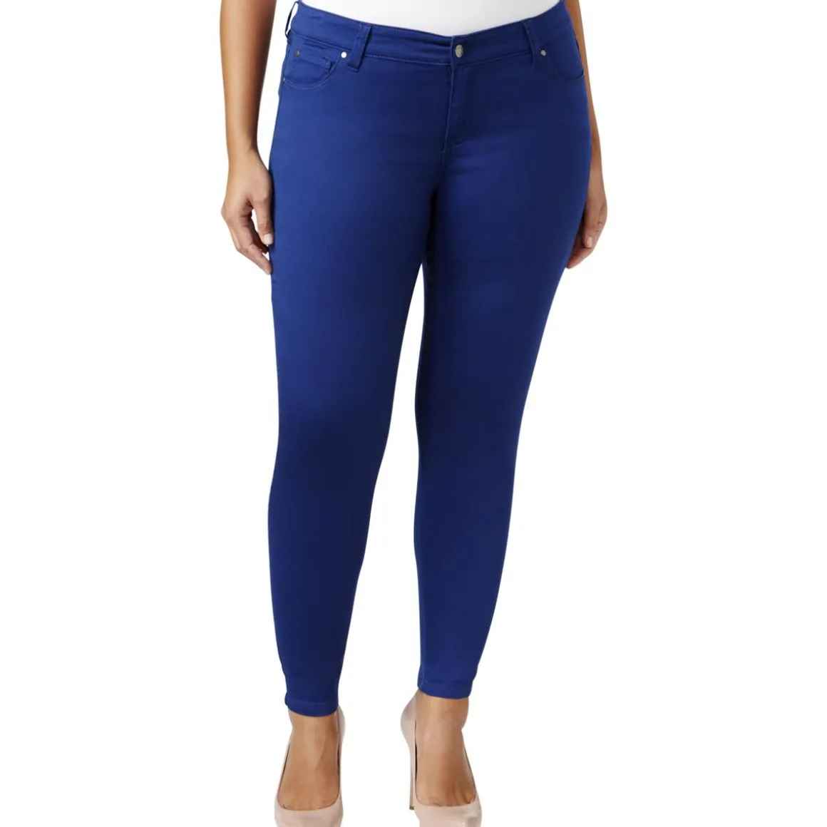 Plus Jayden Denim Colored Skinny Jeans